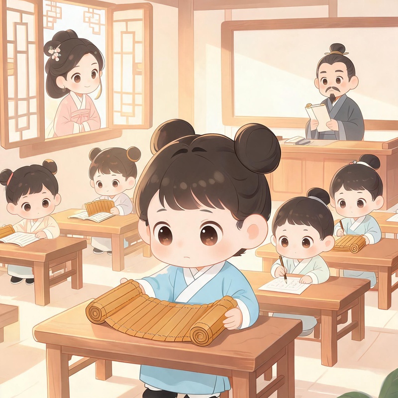 认真读书