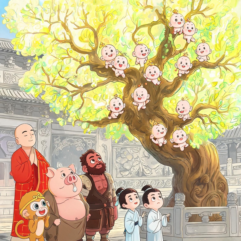 看到人参果树